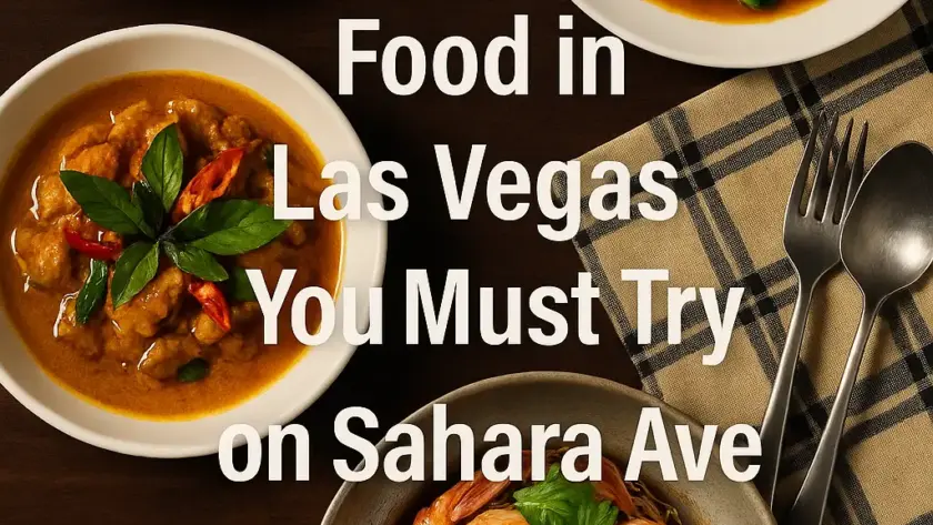 Top Thai Street Food in Las Vegas You Must Try on Sahara Ave