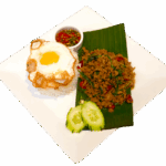 Ka Pow Moo Krob with Fried Egg